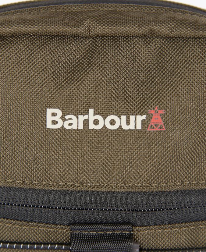 Arwin Canvas Crossbody Bag Barbour Men R08LB62192 Accessories Olive/Black