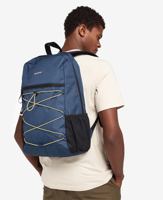 Arwin Canvas Explorer Backpack Barbour Men R08LB62210 Accessories Lake/Golden Green