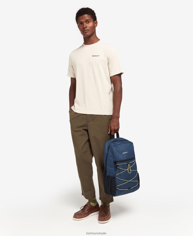 Arwin Canvas Explorer Backpack Barbour Men R08LB62210 Accessories Lake/Golden Green