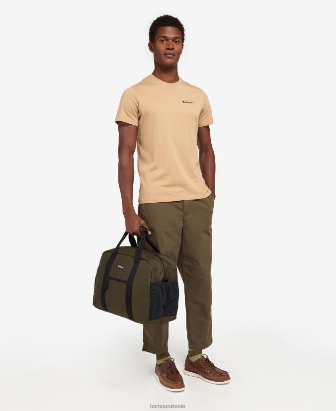 Arwin Canvas Holdall Barbour Men R08LB62209 Accessories Olive/Black