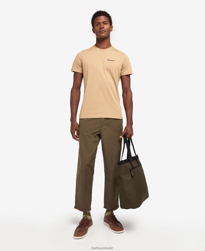 Arwin Canvas Tote Bag Barbour Men R08LB62214 Accessories Olive/Black