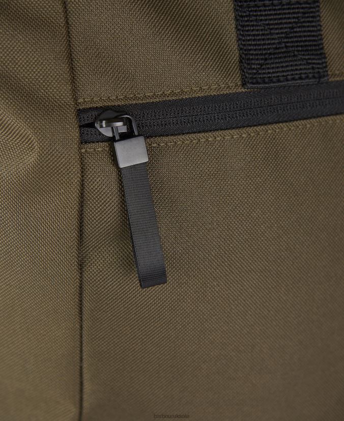 Arwin Canvas Tote Bag Barbour Men R08LB62214 Accessories Olive/Black