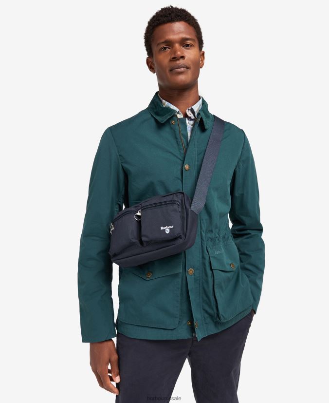 Cascade Crossbody Bag Barbour Men R08LB62201 Accessories Classic Navy