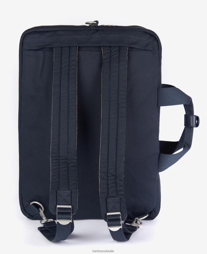 Cascade Three-Way Laptop Bag Barbour Men R08LB62196 Accessories Classic Navy