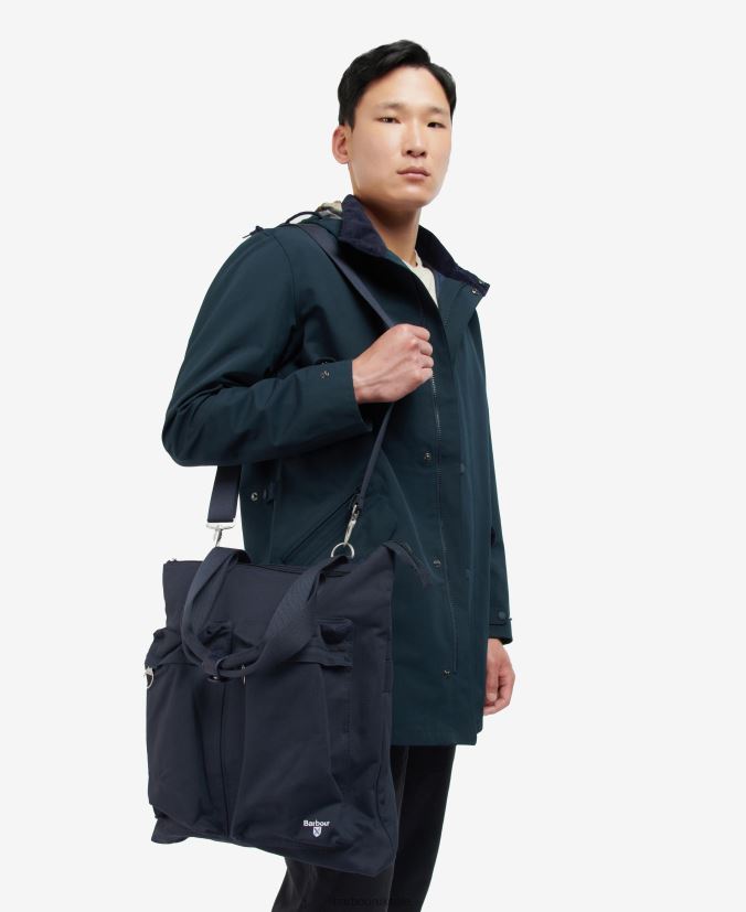 Cascade Two-Way Tote Bag Barbour Men R08LB62215 Accessories Classic Navy