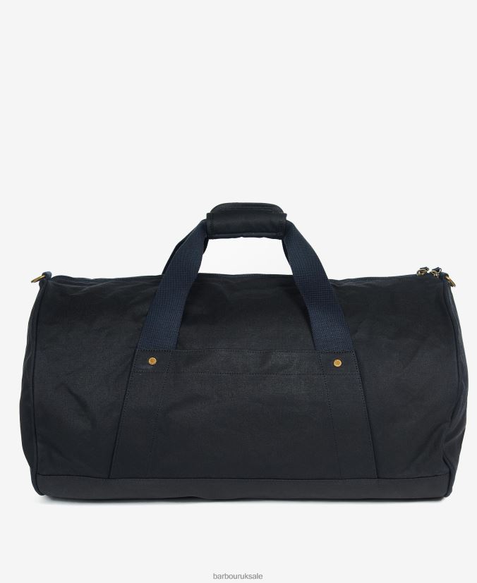 Explorer Wax Duffle Bag Barbour Men R08LB62194 Accessories Navy