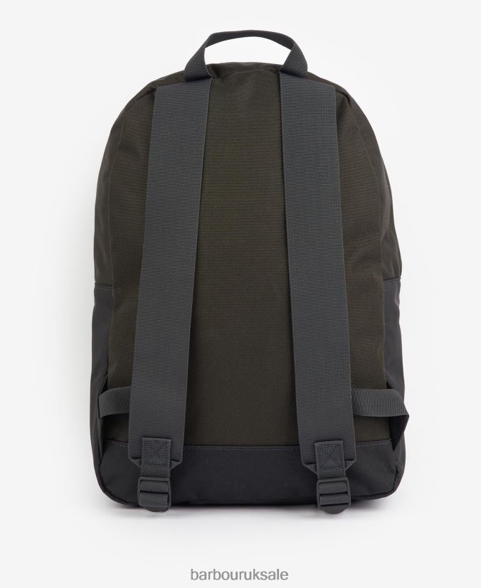 Highfield Canvas Backpack Barbour Men R08LB62206 Accessories Navy/Olive