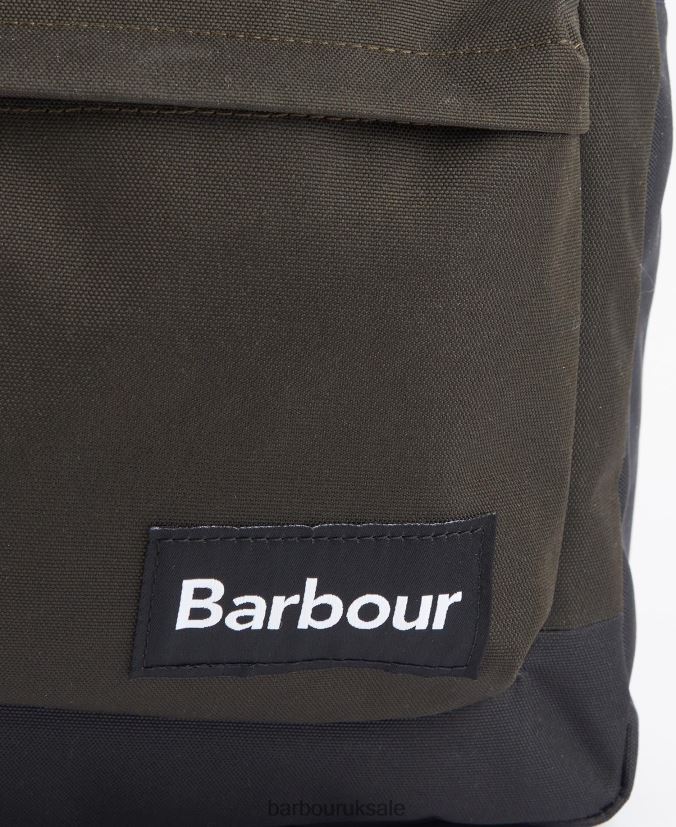 Highfield Canvas Backpack Barbour Men R08LB62206 Accessories Navy/Olive