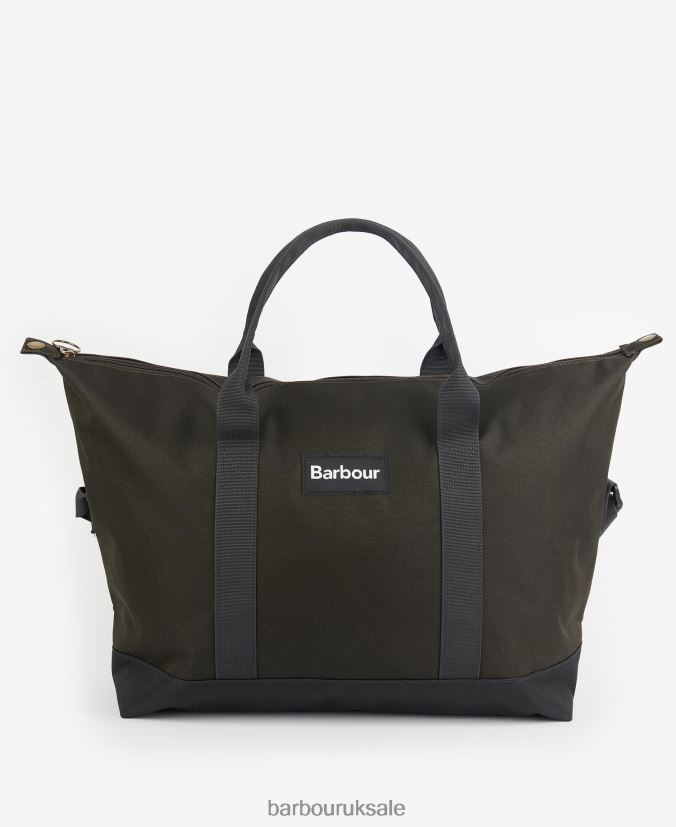 Highfield Canvas Holdall Barbour Men R08LB62195 Accessories Navy/Olive