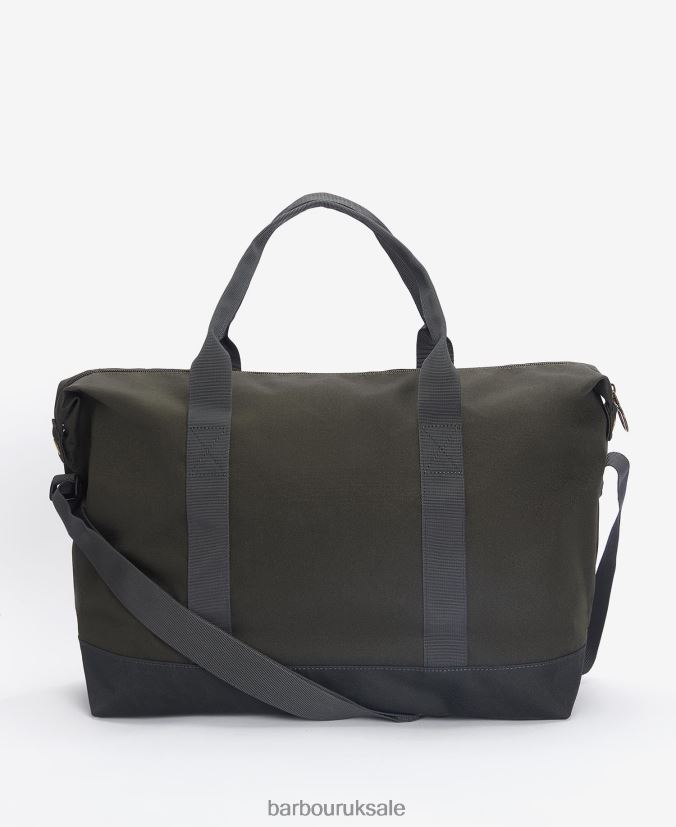 Highfield Canvas Holdall Barbour Men R08LB62195 Accessories Navy/Olive