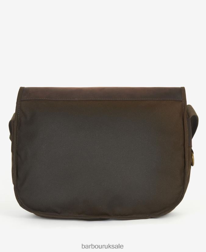 Wax Leather Tarras Bag Barbour Men R08LB62185 Accessories Navy