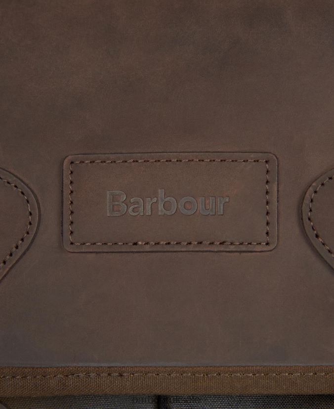 Wax Leather Tarras Bag Barbour Men R08LB62185 Accessories Navy