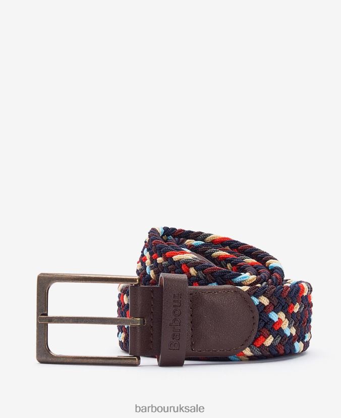 Ford Belt Barbour Men R08LB62227 Accessories Blue/Navy/Stone
