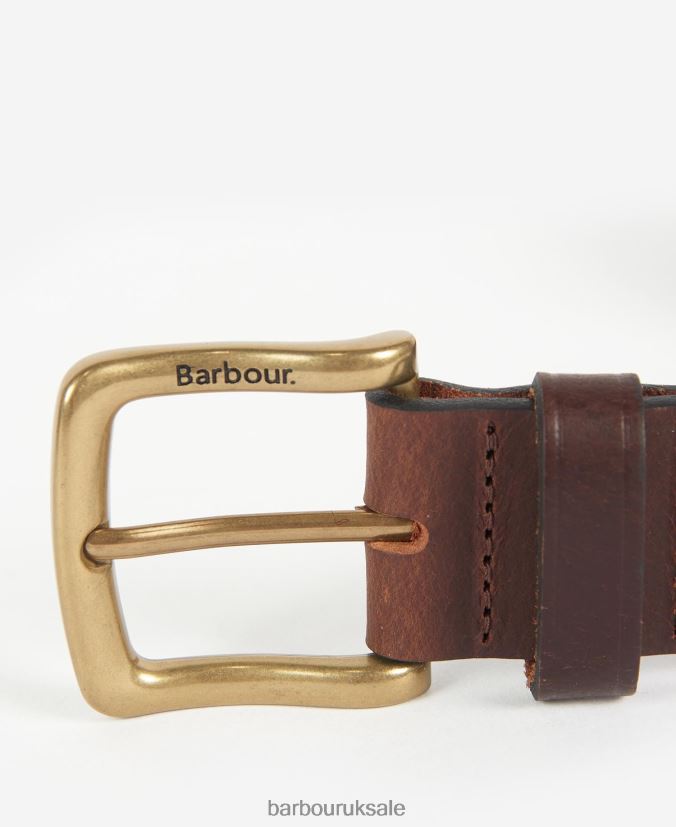 Haydon Wallet & Belt Gift Set Barbour Men R08LB62222 Accessories Dark Brown