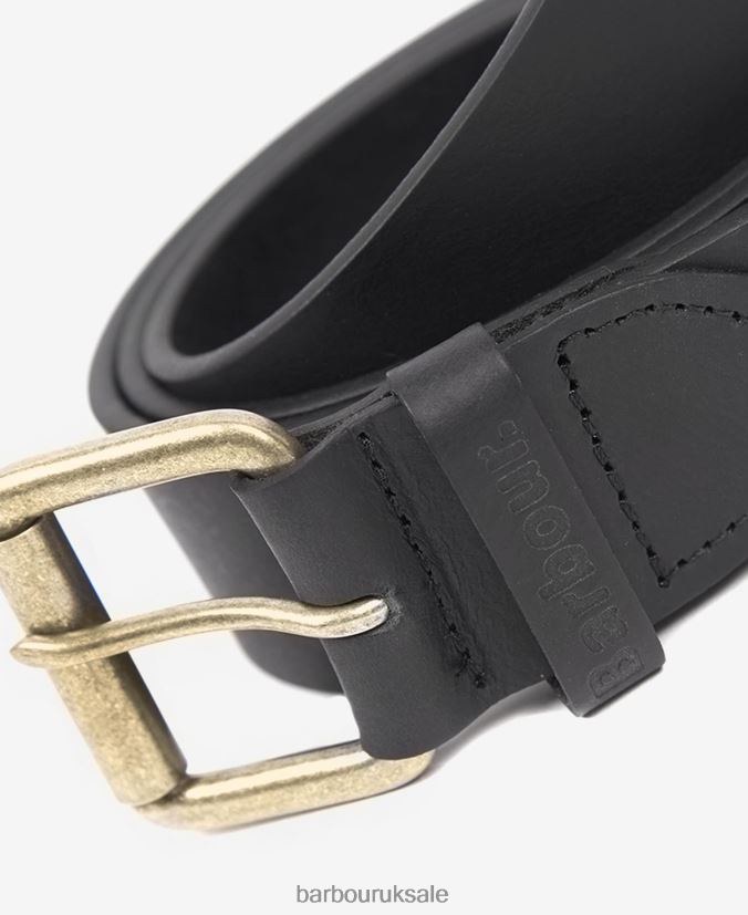 Matt Leather Belt Barbour Men R08LB62218 Accessories Dark Brown Pebble