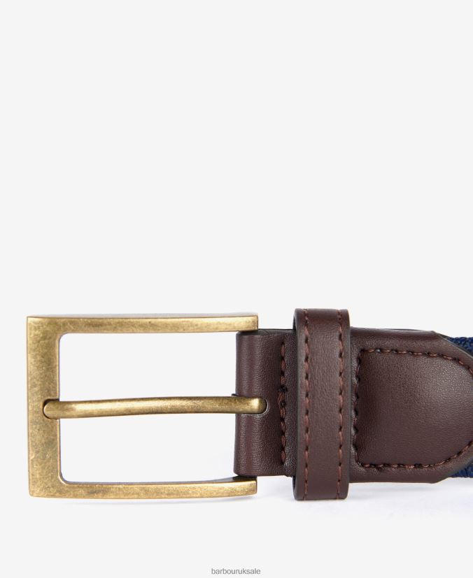 Nevis Webbing Belt Barbour Men R08LB62219 Accessories Classic Navy