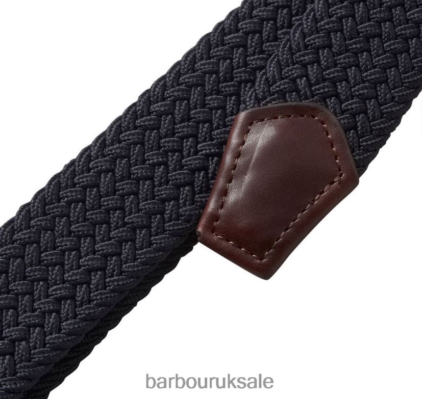 Stretch Webbing Belt Barbour Men R08LB62224 Accessories Dark Brown