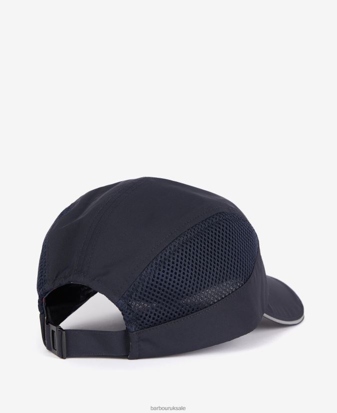 Baysbarn Sports Cap Barbour Men R08LB62276 Accessories Classic Navy