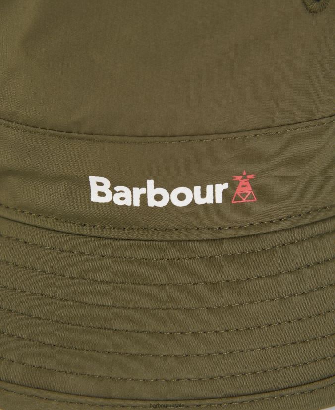 Baysburn Bucket Hat Barbour Men R08LB62308 Accessories Fern