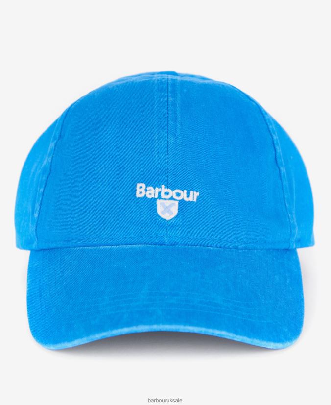 Cascade Sports Cap Barbour Men R08LB62283 Accessories Sea Blue