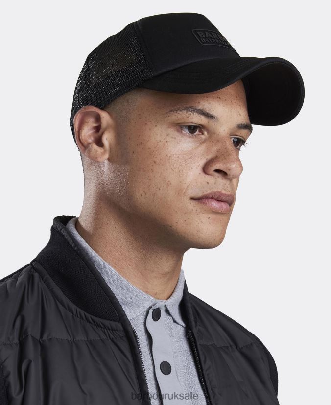 Heli Trucker Cap Barbour Men R08LB62279 Accessories Black