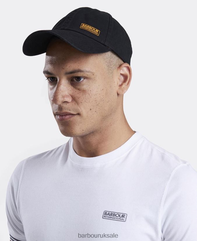 International Sport Cap Norton Drill Barbour Men R08LB62246 Accessories Pure Blue