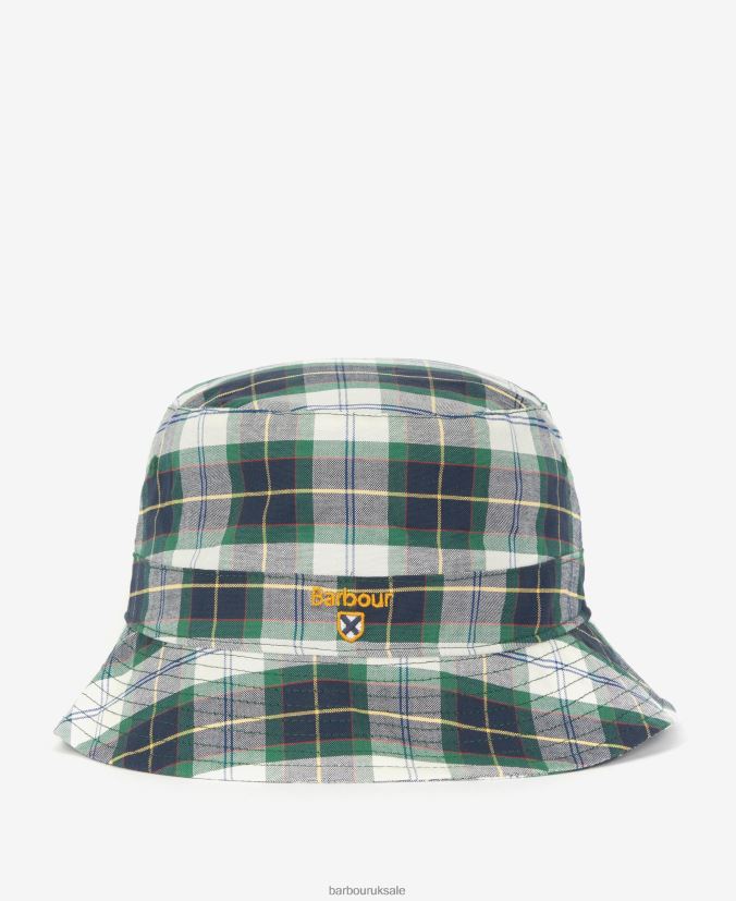 Oxbridge Tartan Bucket Hat Barbour Men R08LB62274 Accessories Summer Ivy