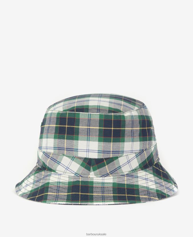 Oxbridge Tartan Bucket Hat Barbour Men R08LB62274 Accessories Summer Ivy
