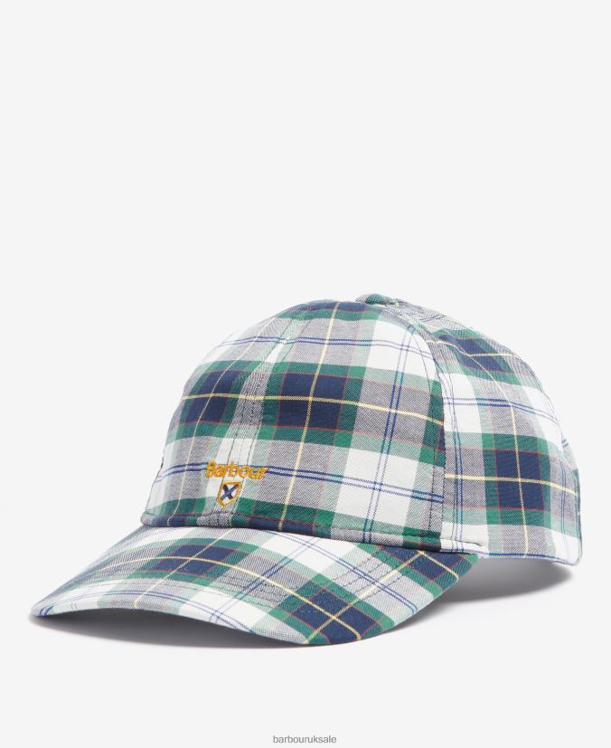Oxbridge Tartan Sports Cap Barbour Men R08LB62293 Accessories Summer Ivy