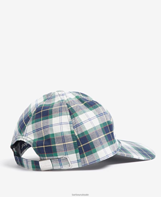 Oxbridge Tartan Sports Cap Barbour Men R08LB62293 Accessories Summer Ivy