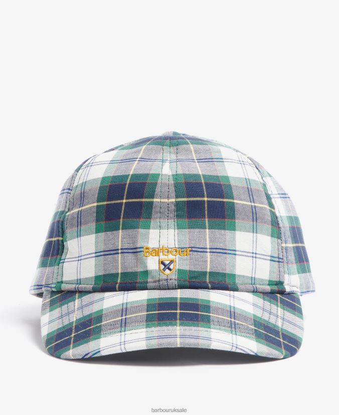 Oxbridge Tartan Sports Cap Barbour Men R08LB62293 Accessories Summer Ivy
