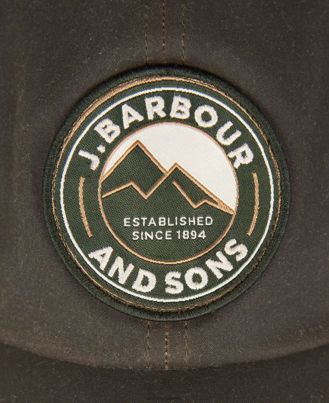 Rydale Trucker Cap Barbour Men R08LB62309 Accessories Olive