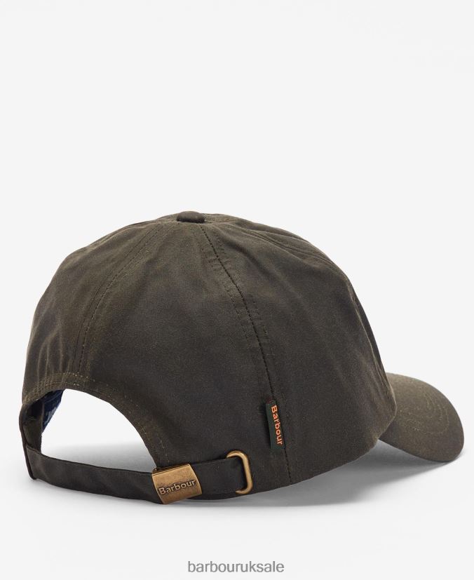 Sport Cap Wax Barbour Men R08LB62235 Accessories Navy/Cordovan