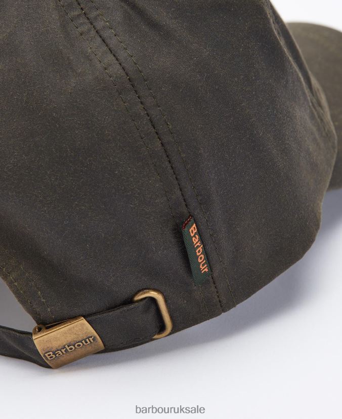 Sport Cap Wax Barbour Men R08LB62235 Accessories Navy/Cordovan