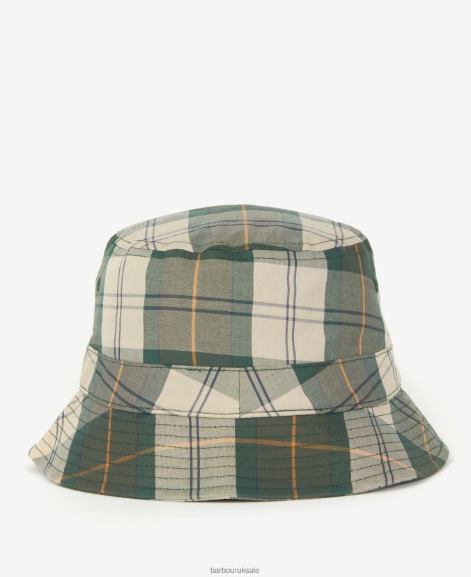 Tartan Bucket Hat Barbour Men R08LB62304 Accessories Amble Sand