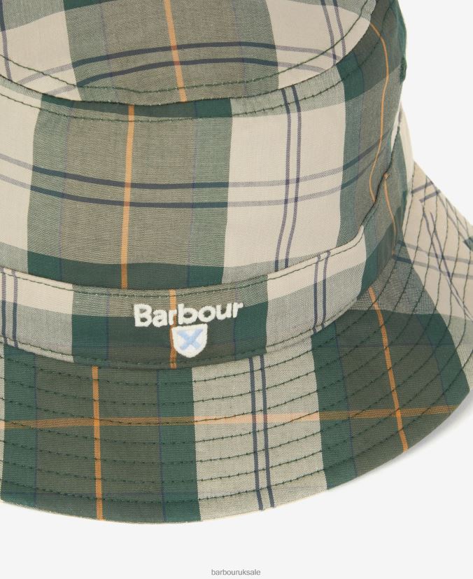 Tartan Bucket Hat Barbour Men R08LB62304 Accessories Amble Sand