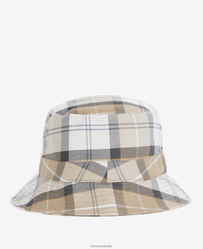 Tartan Bucket Hat Barbour Men R08LB62311 Accessories Amble Sand