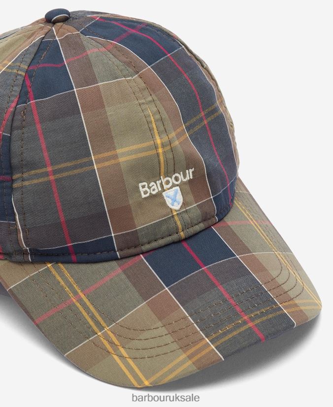 Tartan Sports Cap Barbour Men R08LB62255 Accessories Classic Tartan