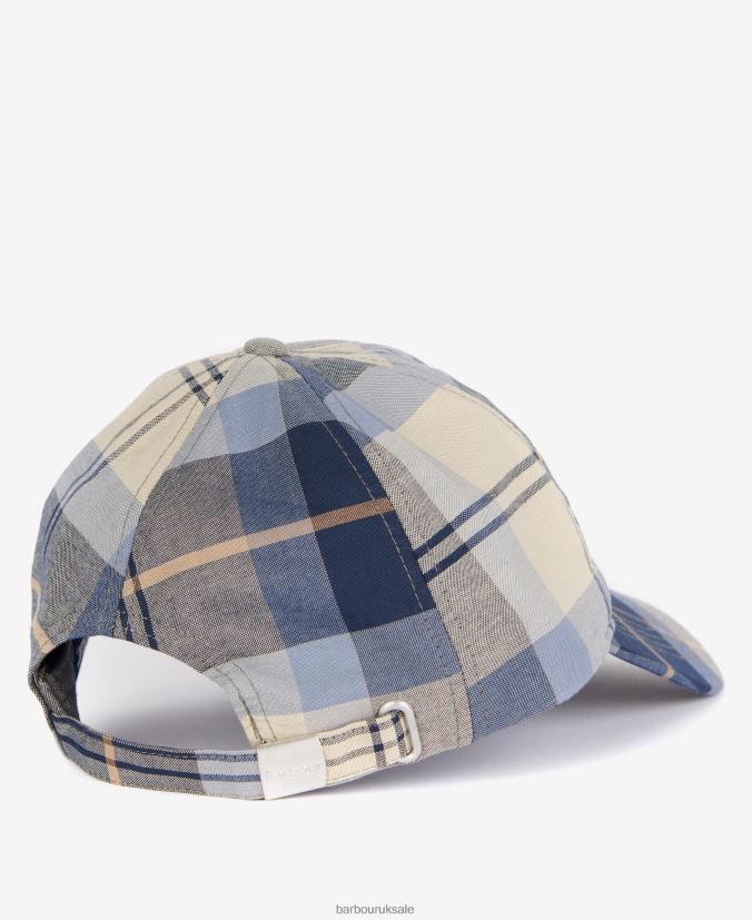 Tartan Sports Cap Barbour Men R08LB62299 Accessories Kielder Blue