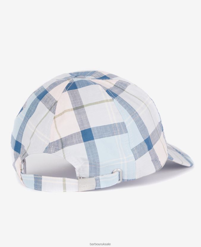 Tartan Sports Cap Barbour Men R08LB62303 Accessories Kielder Blue