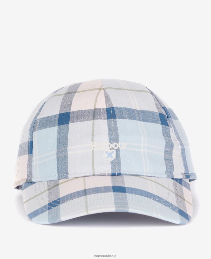 Tartan Sports Cap Barbour Men R08LB62303 Accessories Kielder Blue