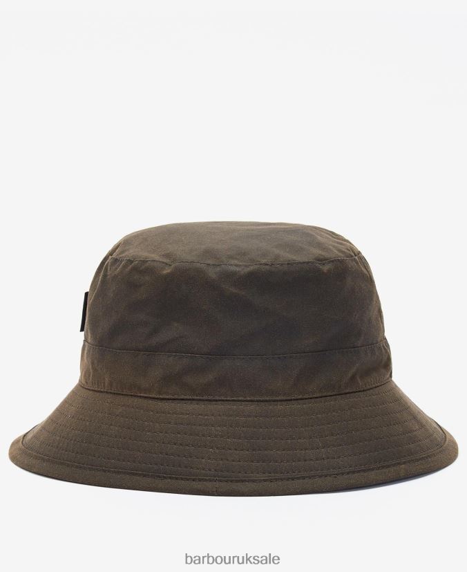 Wax Bucket Hat Barbour Men R08LB62236 Accessories Navy