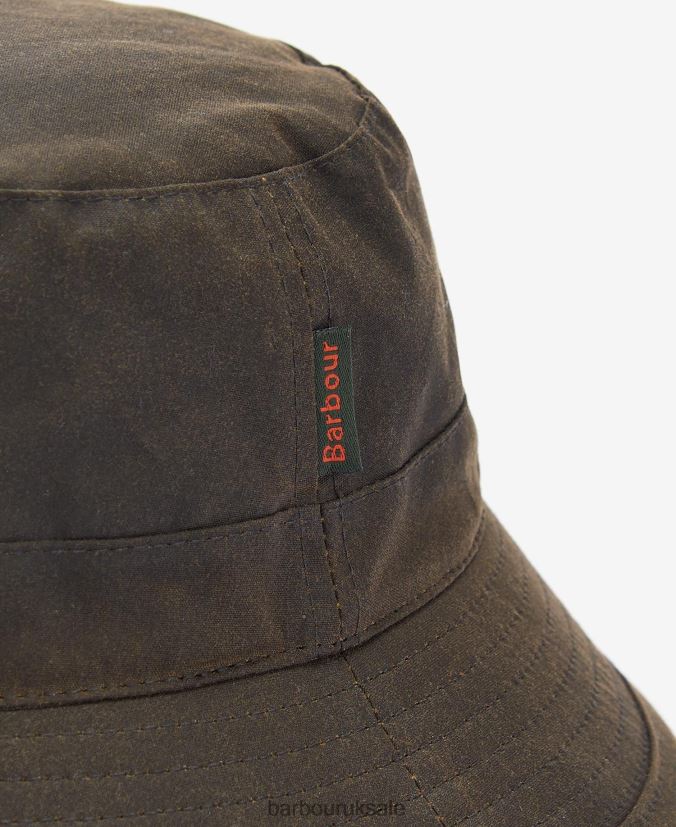 Wax Bucket Hat Barbour Men R08LB62236 Accessories Navy