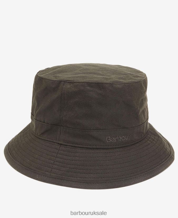 Wax Bucket Hat Barbour Men R08LB62236 Accessories Navy
