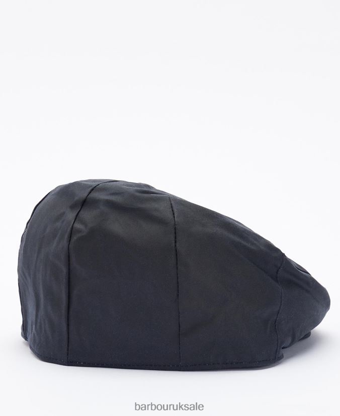 Wax Flat Cap Barbour Men R08LB62241 Accessories Navy