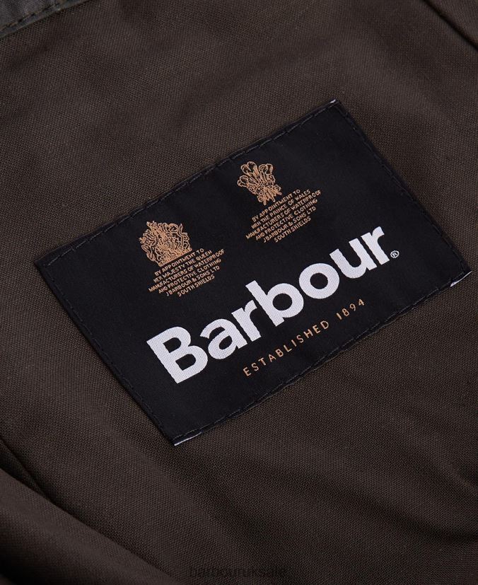 Waxed Cotton Plain Hood Barbour Men R08LB62329 Accessories Black