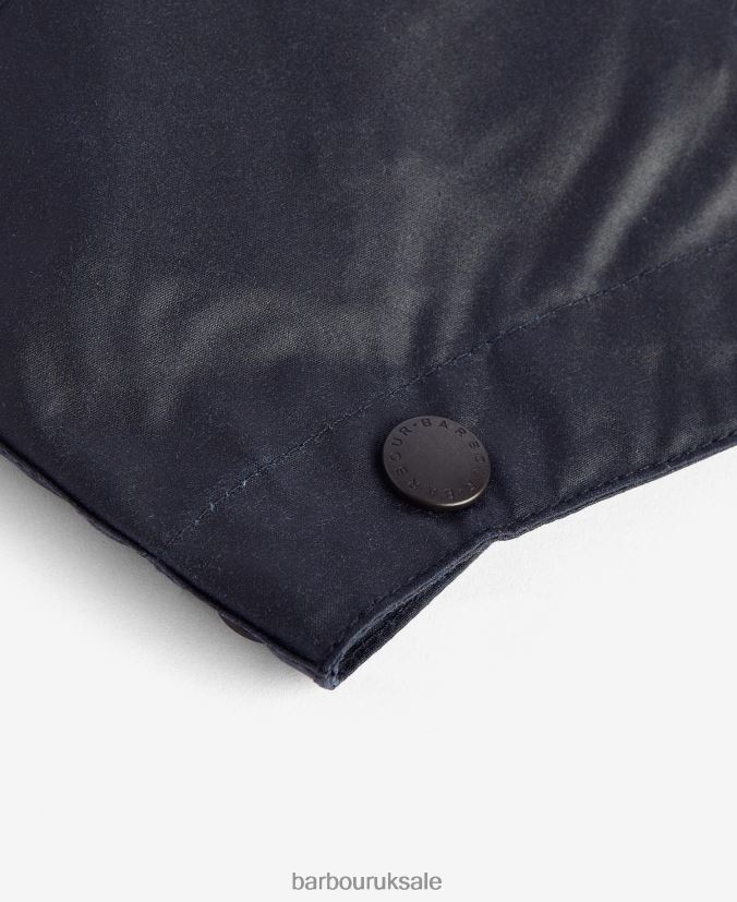 Waxed Cotton Plain Hood Barbour Men R08LB62346 Accessories Black