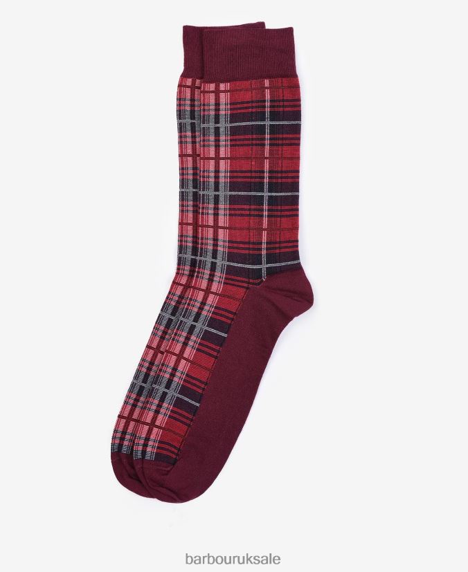 Blyth Socks Barbour Men R08LB62359 Accessories Cordovan