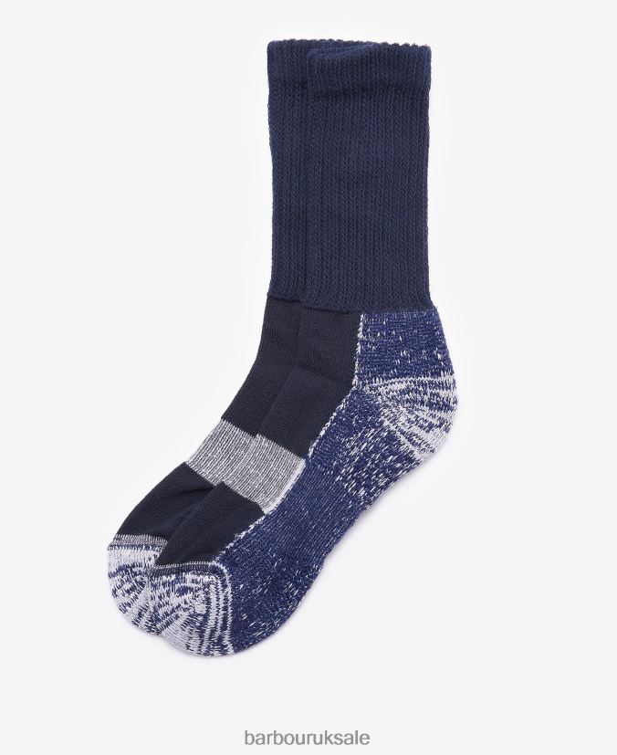 Lowland Coolmax Hiker Socks Barbour Men R08LB62360 Accessories Black
