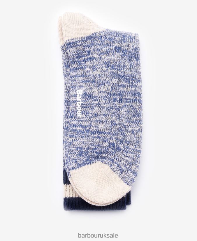 Shandwick Socks Barbour Men R08LB62364 Accessories Blue Mix